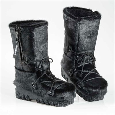 mens fur boots