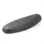 Selle Matelassé Noir