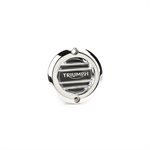 TRIUMPH Badge Carter Alternateur Chrome