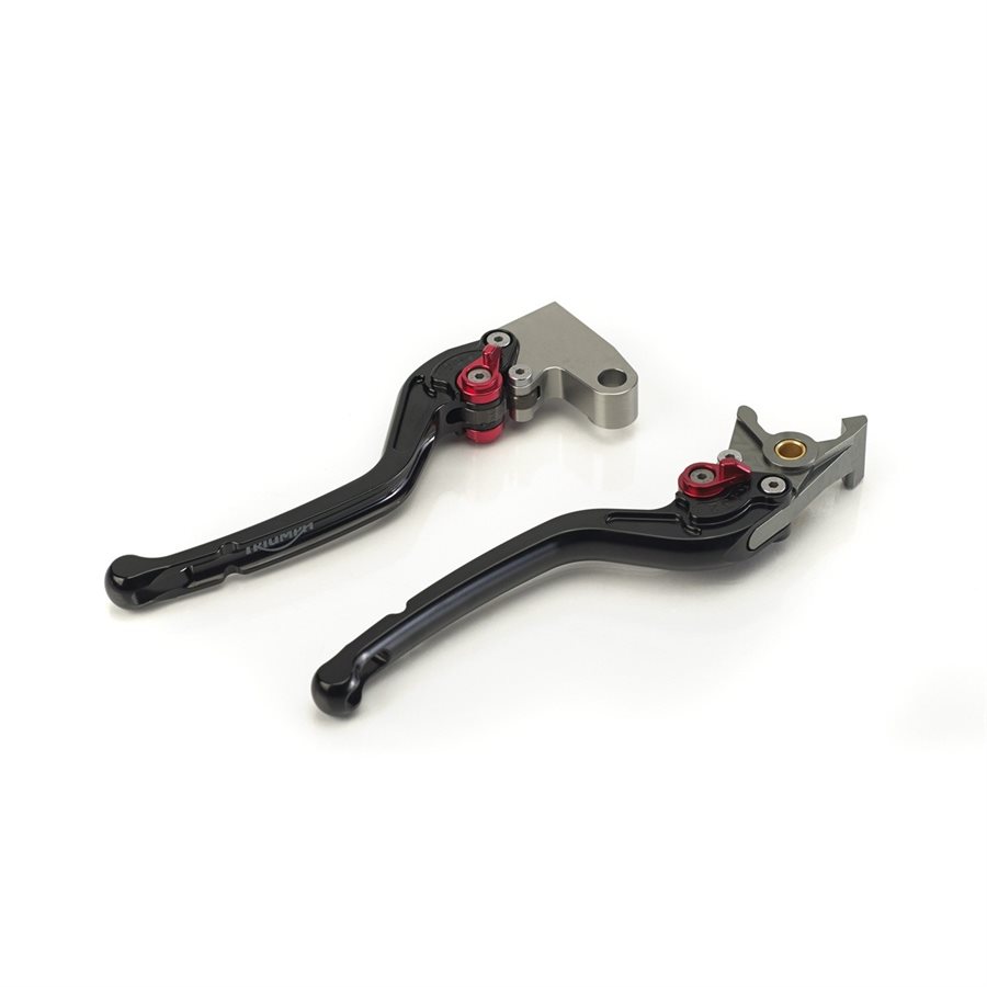 Leviers Long CNC Couleur Or Pour Triumph Thruxton 2004-2013 - Neufs, Origine France