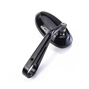 TRIUMPH Un Rétroviseur Embout de Guidon Noir