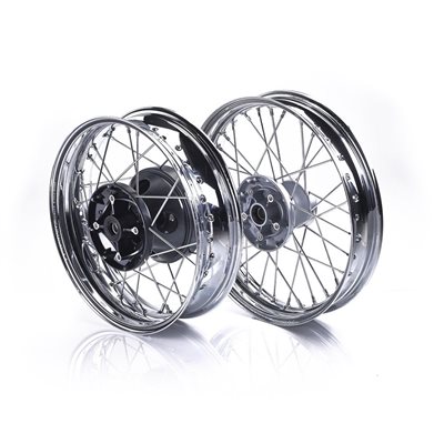 ROUES DE BROCHE CHROMÉES
