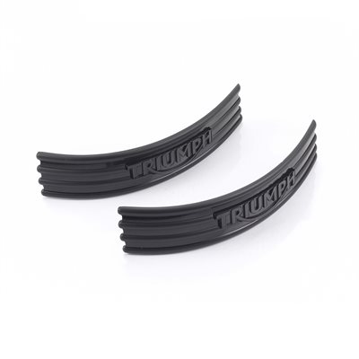 TRIUMPH Eccusson réservoir 4 Barres Noir