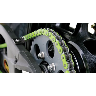 RK MXZ GREEN RACING CHAIN RK MXZ GREEN RACING CHAIN