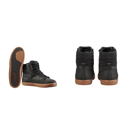 TRIUMPH J-6 WP BLACK WATERPROOF RIDING SHOES