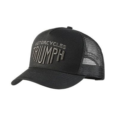 TRIUMPH ELLIS CASQUETTE NOIRE / GRISE