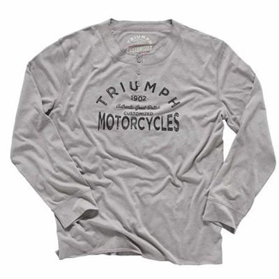 TRIUMPH CUSTOM HENLEY SHIRT